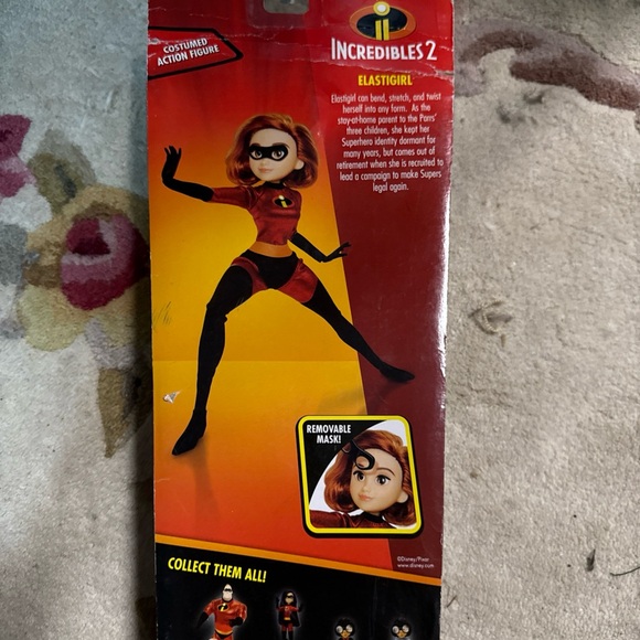 Disney Incredibles 2 Elastigirl Doll - Red and Black - Picture 3 of 3